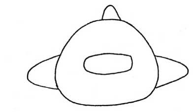 客机简笔画