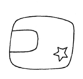 直升机简笔画