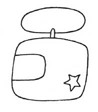 直升机简笔画