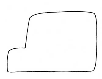 大巴车简笔画