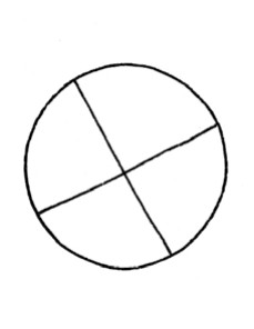 自行车简笔画