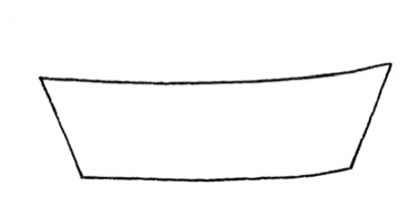 帆船简笔画