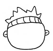 男孩简笔画