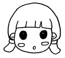 女孩简笔画