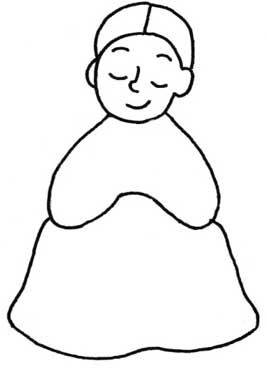 妈妈简笔画
