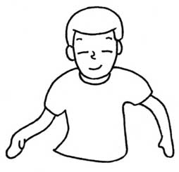 爸爸简笔画