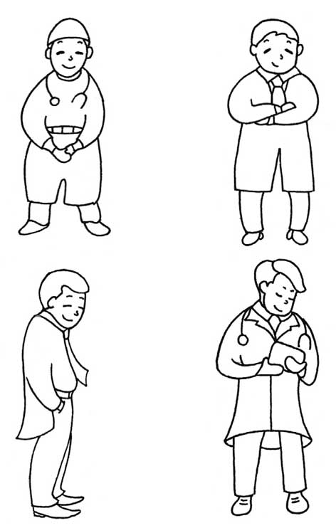 医生简笔画