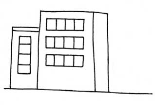 学校简笔画