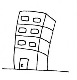 大厦简笔画