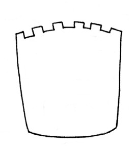 城堡简笔画