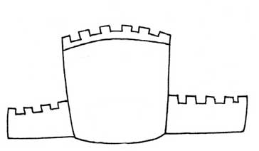城堡简笔画