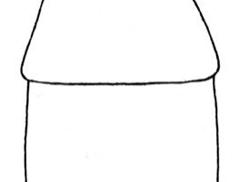 茅屋简笔画