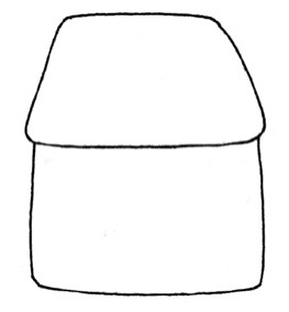 茅屋简笔画