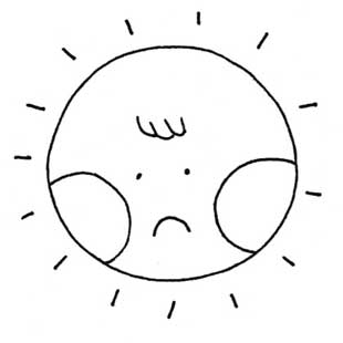 太阳简笔画