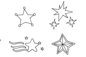 星星简笔画