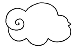 下雨简笔画
