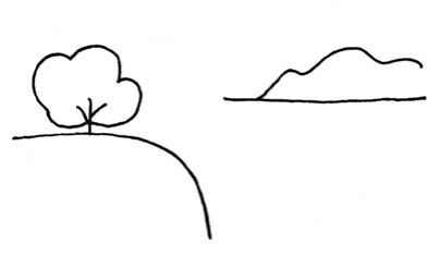 河流简笔画