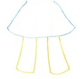 裤子简笔画