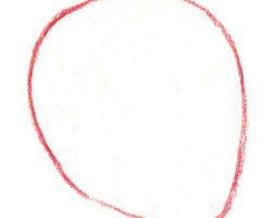 草莓简笔画