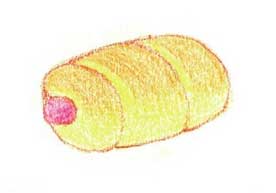 面包简笔画