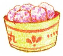 中餐简笔画