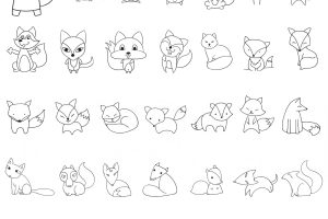 狐狸简笔画