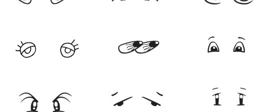 眼睛简笔画
