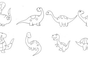 迷惑龙简笔画