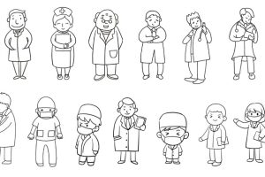 医生简笔画