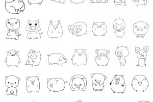 小猪简笔画