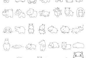 犀牛简笔画