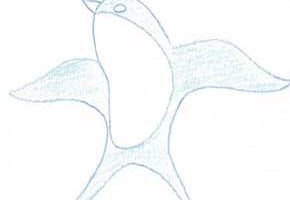 燕子简笔画