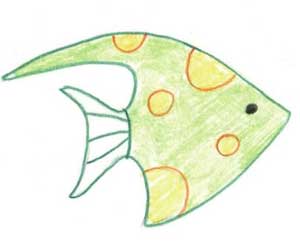 鱼简笔画