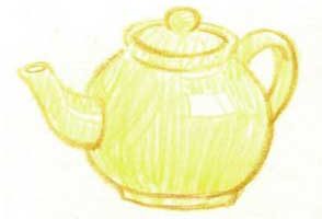 茶壶简笔画