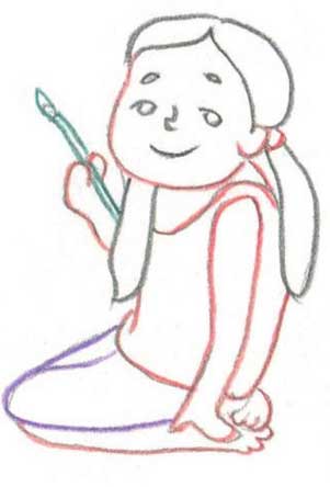 画家简笔画