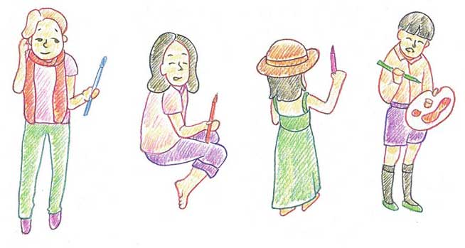 画家简笔画