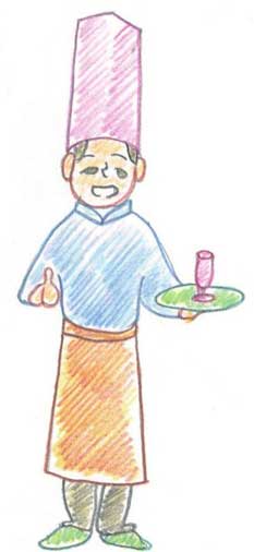 厨师简笔画