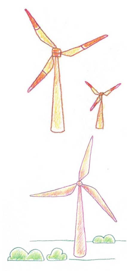风车简笔画
