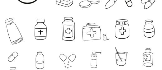 药物简笔画
