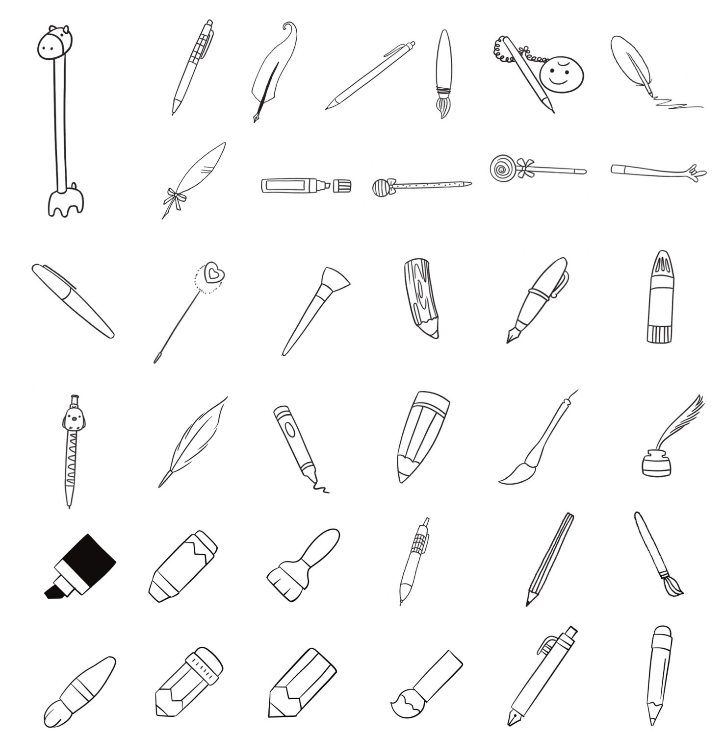 笔简笔画