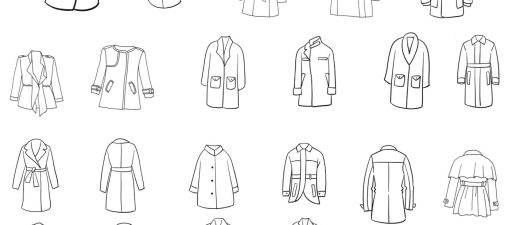风衣简笔画