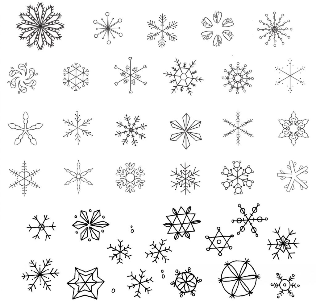 雪简笔画 