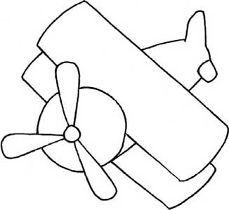 战斗机简笔画