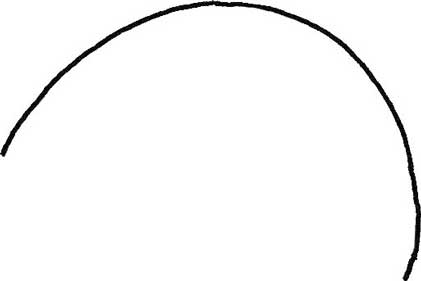 降落伞简笔画