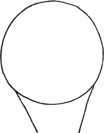 热气球简笔画