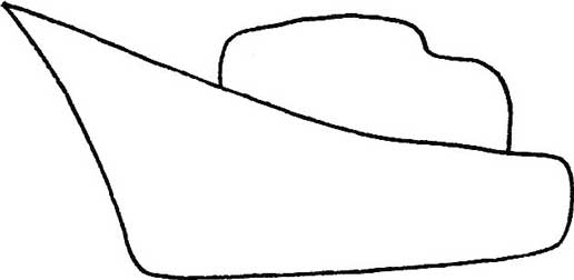 军舰简笔画