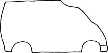 房车简笔画