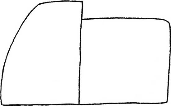 消防车简笔画