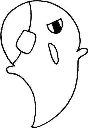 幽灵简笔画