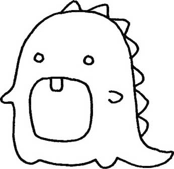 怪物简笔画